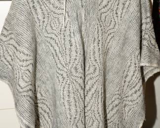Fine Wool Poncho