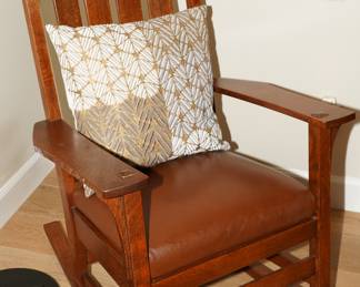 Stickley Mission Chapel Street Rocker