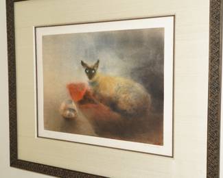 "Gita" Original Hand Pulled Etching #73/75 by Kaiko Moth