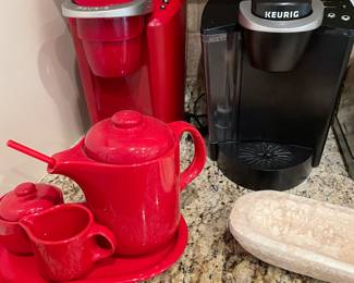 Keurigs, German Waechtersbach coffee set