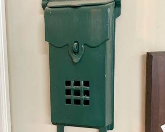 metal mail box