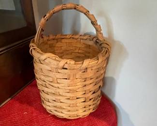 split oak basket