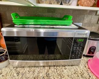 stainless Frigidaire microwave