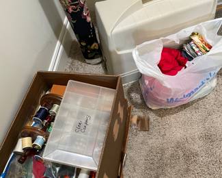 Singer sewing machine and sewing items