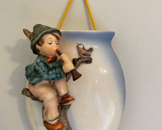 Boy from pair of Hummel wall pockets