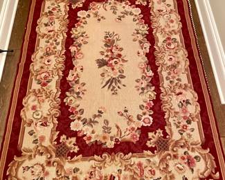 4 x 6 needlepoint rug