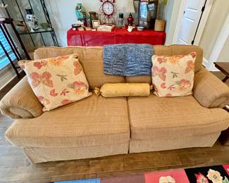 Craftmaster gold sofa