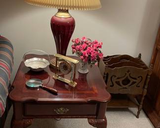 End Tables, Lamps etc