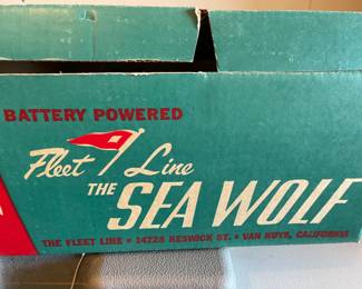 Sea Wolf Battery Powered Boat with Original Box