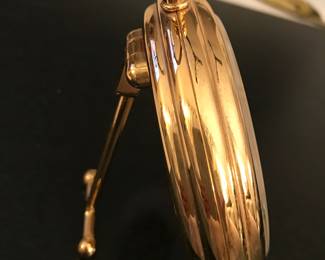 27 - $34 Seiko pocket watch style desk clock.