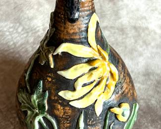 Handmade pottery vase