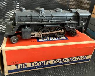 Vintage Lionel trains in original boxes