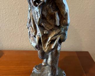 Bronze statue by "S. Zalte"