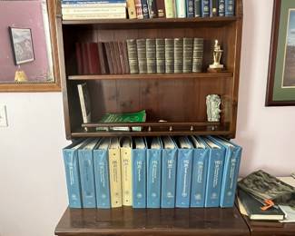 Ethan Allen bedroom set with bookshelves