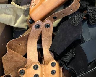 Gun and knife holsters