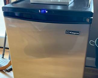 Kegco double tap stainless steel "kegerator"