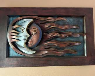 Metal wall art