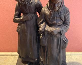 Bronze statue by Jakob Pressner