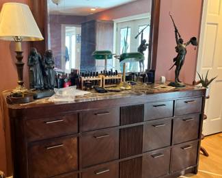 Art deco style bedroom set