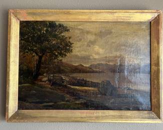 Unsigned antique paintings