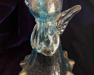 Handblown glass angel