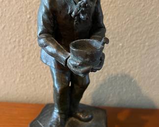 Bronze statue signed by "Dambros"