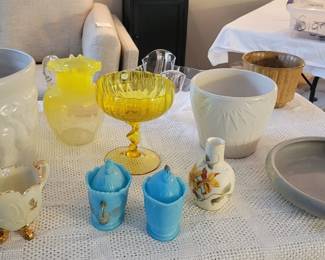 Pottery and Glass