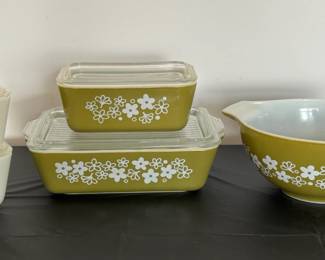 Mid-Century Meadow Green Dishes
