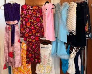 A Small Sampling of The Fabulous Vintage Clothing