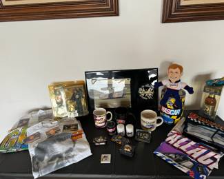 Vintage Rusty Wallace Single Stitched T-Shirts, Rusty Wallace Clock, Trading Cards & More