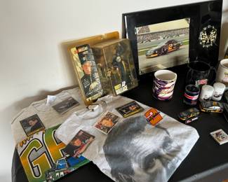 Vintage Rusty Wallace Single Stitched T-Shirts, Rusty Wallace Clock, Trading Cards & More