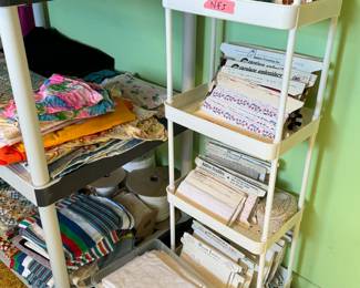 New Old Stock Lace and Eyelet Fabric