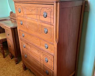 Antique Carved Dresser