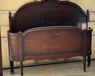 Vintage Art Deco French Bed