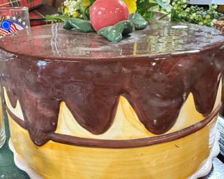 Vintage cake plate 