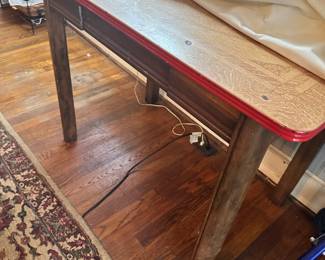 Enamel topped table 
