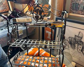Metal shelf
