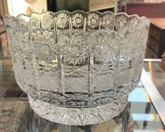 Cut Glass Bowl
