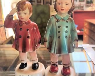 Vintage Caroline & Jon Jon Kennedy Porcelain Inarco Figurines
