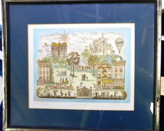 Signed Carole Teller Artist Proof Listed Artist
