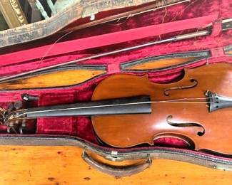 Early Violin in Case

