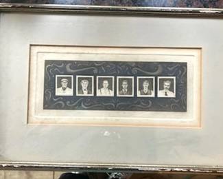 Framed Print Mug Shots
