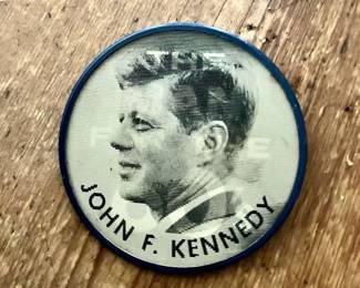 Rare 1960's J.F. Kennedy Vari-Vue Pin
