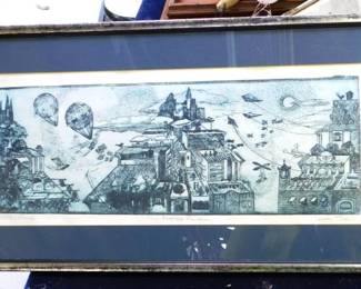 Signed Carole Teller Artist Proof Listed Artist
