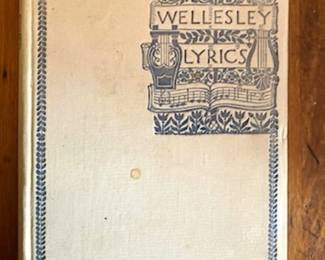 Wellesley Poem Book

