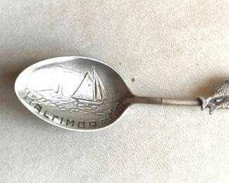 Rare Baltimore Sterling Silver Souvenir Spoon
