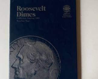 78 Roosevelt Dimes Collection Starting 1965, Number Two.  Located behind checkout!