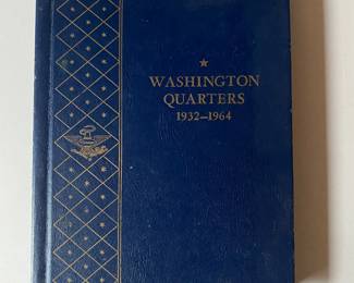 64 Count Washington Quarters 1932-1964.  Located behind checkout.