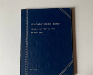 88 Count Lincoln Head Cent Collection 1909 to 1940 Number One.  Located behind checkout.