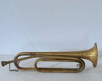 Antique CG Bugle Horn Made in the USA